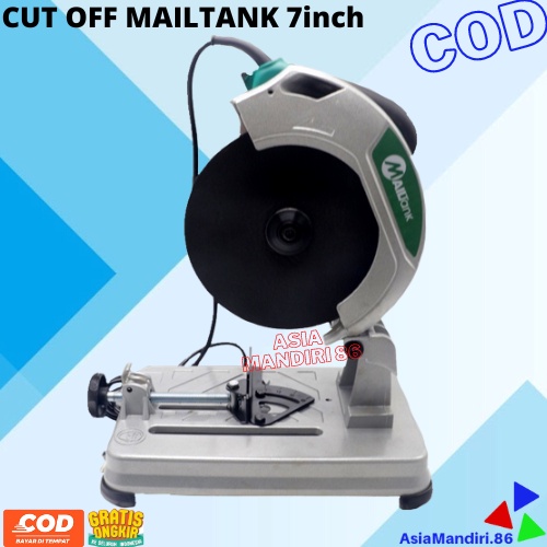 Jual Mesin Potong Besi / Cut Off Saw 7 Inch Mesin Potong Duduk MAILTANK ...