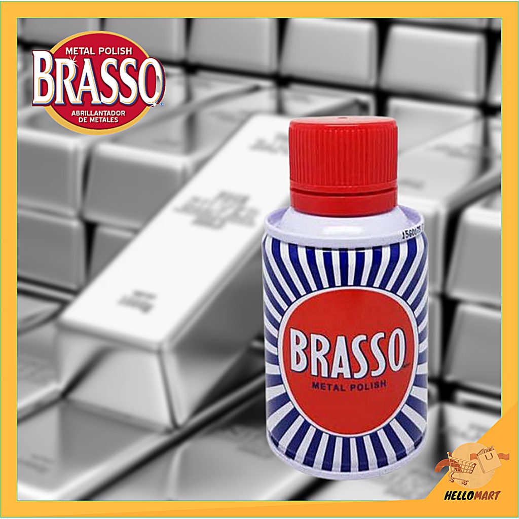Jual ORIGINAL Brasso Metal Polish 100ml / Pengkilat Logam / Pembersih ...