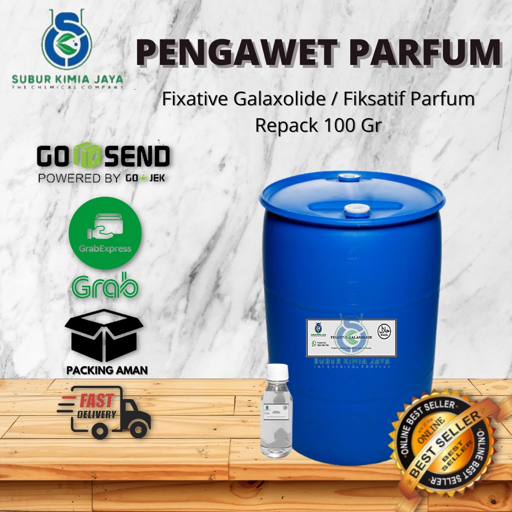 Jual Galaxolide / Fixative / Fiksatif / Fixactive Parfum 100 Gr