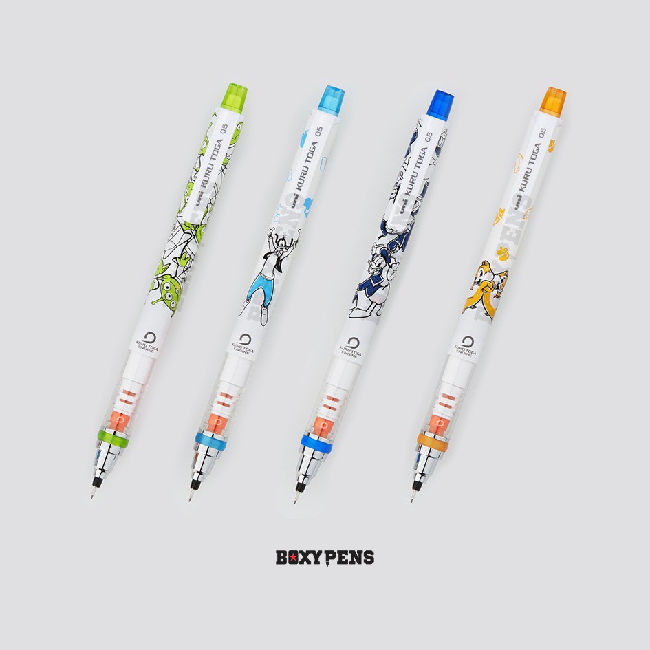 Jual Uni Kuru Toga Auto Lead Rotation Mechanical Pencil - 0.5 mm - Disney NEW | Shopee Indonesia
