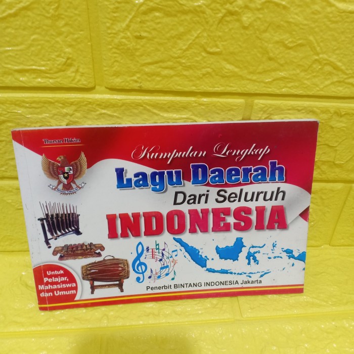 Jual Buku Kumpulan Lengkap Lagu Daerah Dari Seluruh Indonesia Shopee