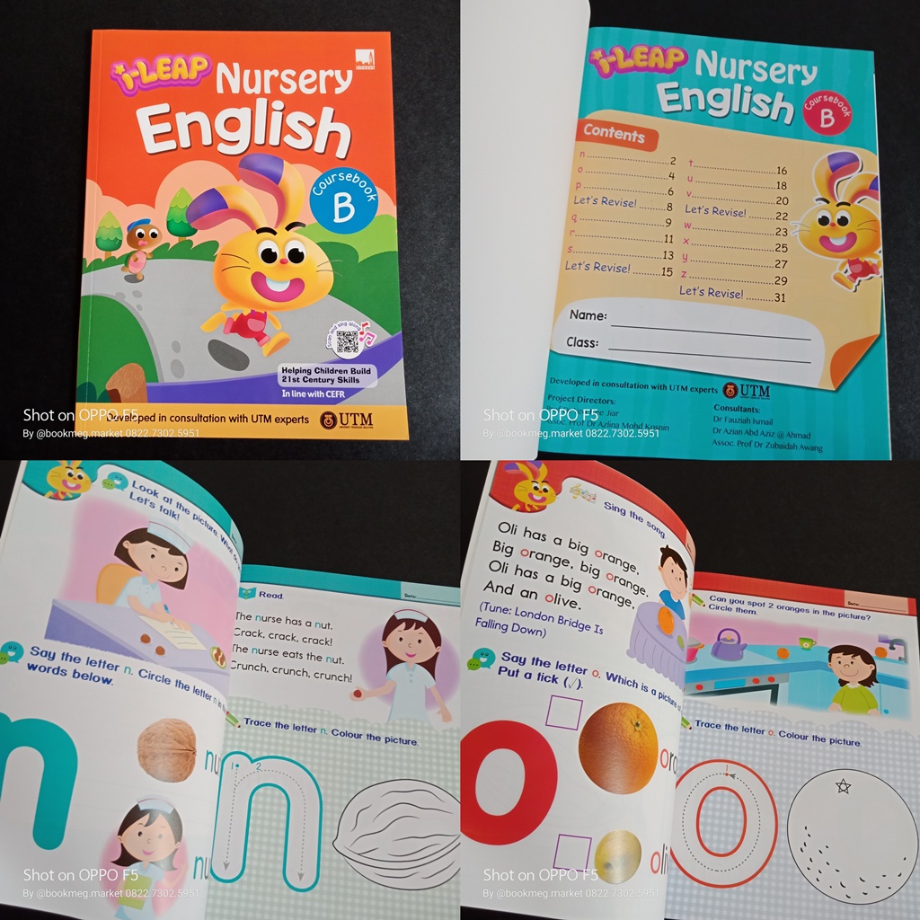 Jual I-LEAP English (Nursery / K1 / K2) (Pilihan Per Buku) | Shopee ...