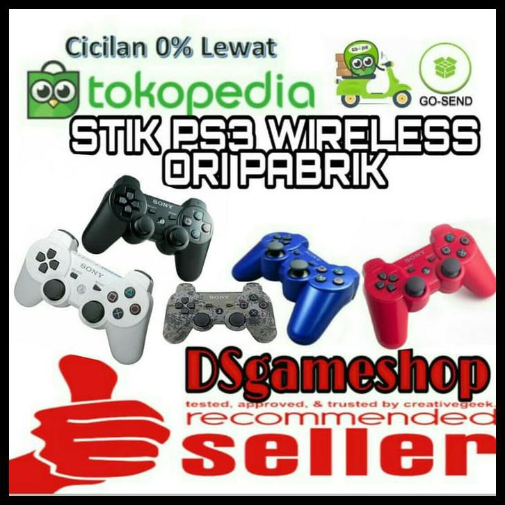 Jual STIK PS3 WIRELESS / STICK PS3 WIRELESS ORI PABRIK