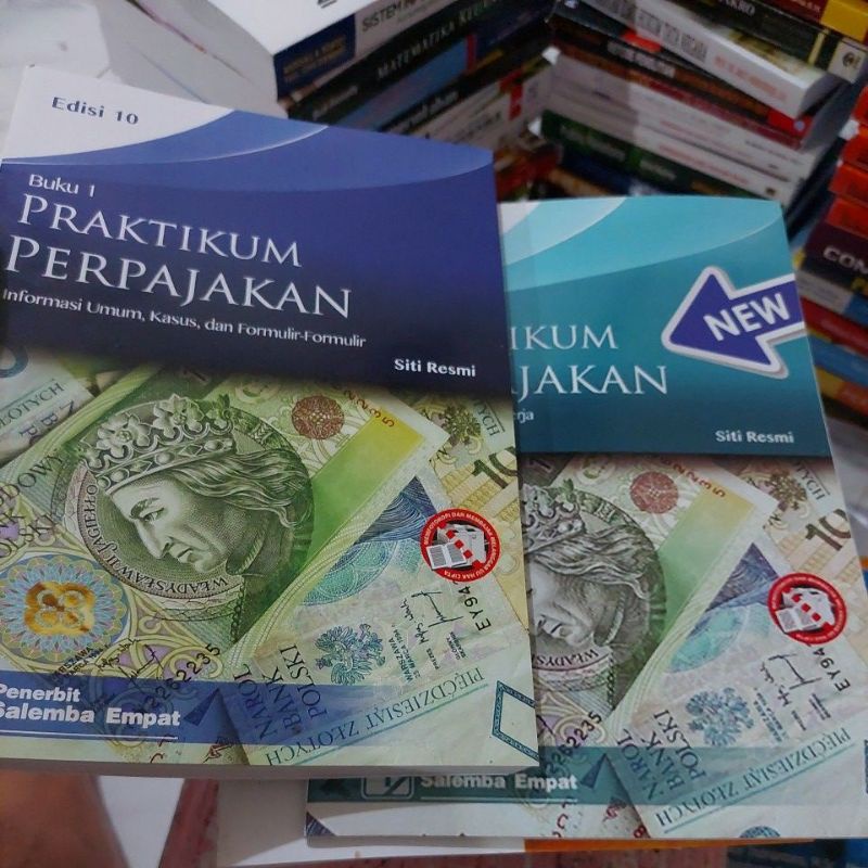 Jual Praktikum Perpajakan Edisi 10 Buku 1 Dan Buku 2 Siti Resmi ...