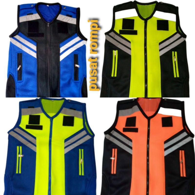 Jual Rompi Touring Tebal,Rompi Komunitas,Rompi Safety. | Shopee Indonesia