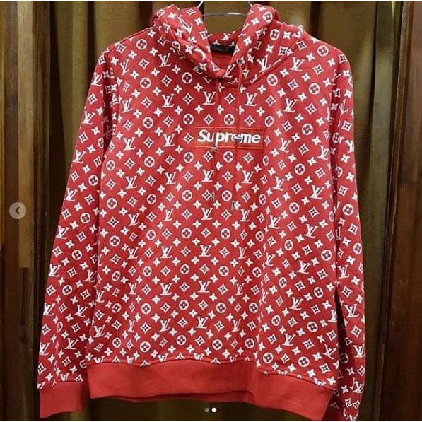 Jual Jaket Lv X Supreme 1:1 Original Mirror Quality Import Louis