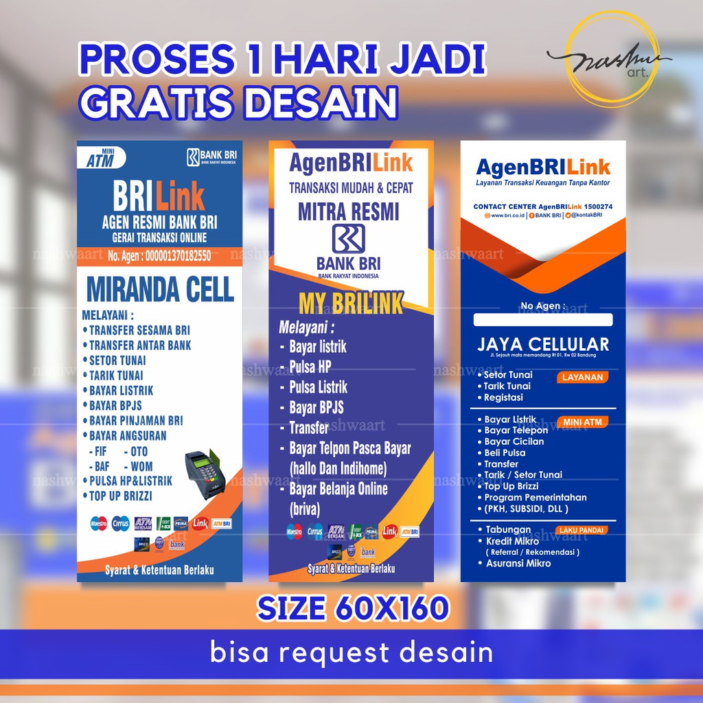 Jual BANNER AGEN BRI | BANNER BRILINK | SPANDUK BRI | SPANDUK BRILINK ...