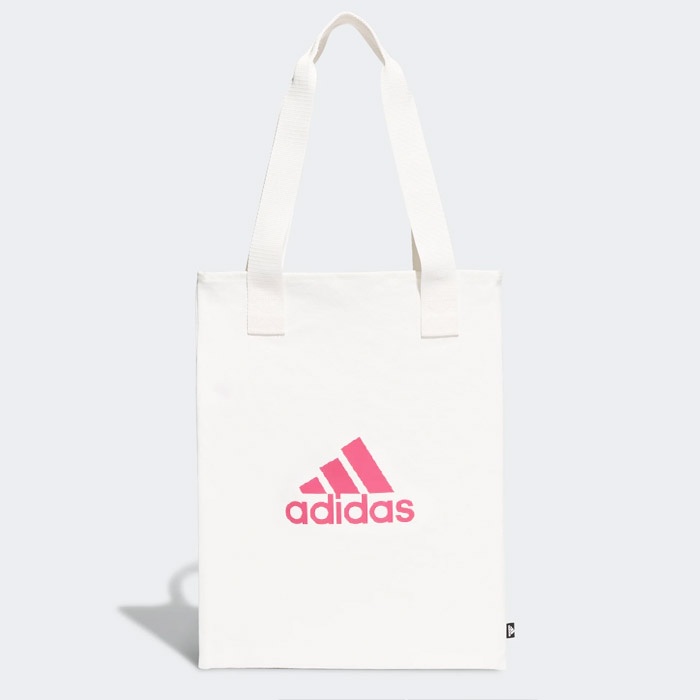 Tas ADIDAS Canvas SHOPPER Tote Bag Chalk White Pink GV0948 ORIGINAL