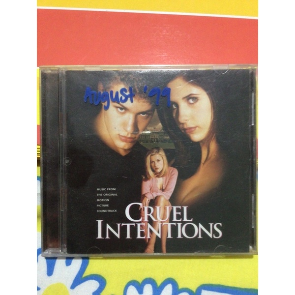 Jual CRUEL INTENTIONS OST ORIGINAL SOUNDTRACK MOVIE CD ALBUM | Shopee ...