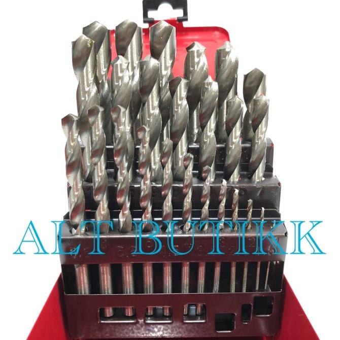 Jual Kugel Mata Bor Besi Hss Set Pcs Drill Bit Set Mm