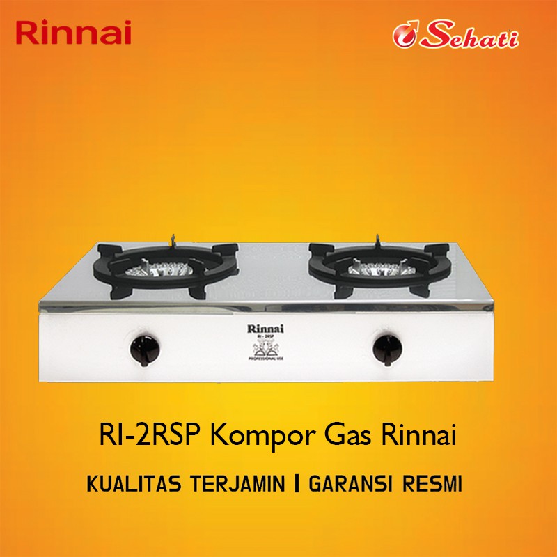 Jual RINNAI/KOMPOR/KOMPOR GAS/KOMPOR RINNAI/KOMPOR DUA TUNGKU/ RI-2RSP -  BERGARANSI | Shopee Indonesia