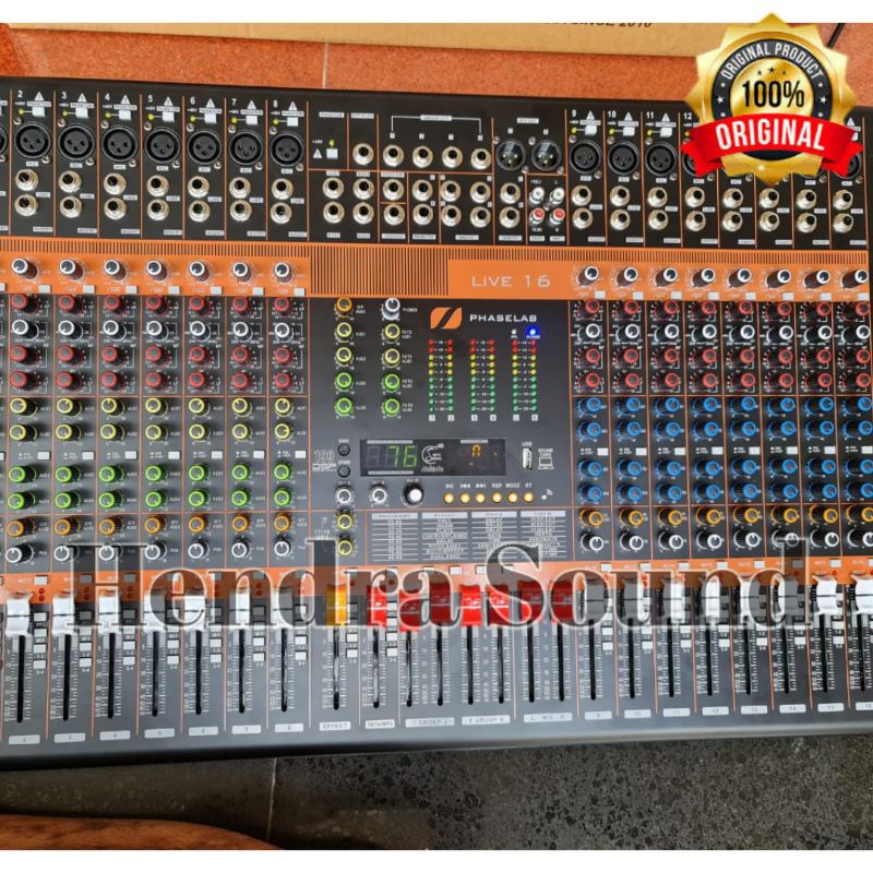 Jual Mixer Audio Phase Lab Live 16 (16 channel) Shopee Indonesia
