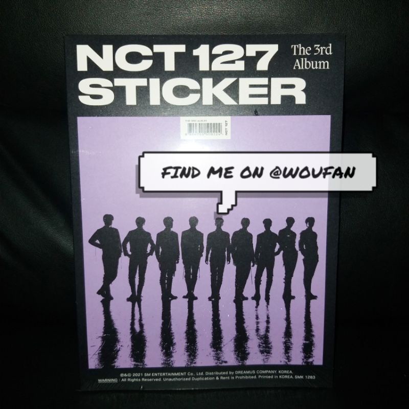 Jual NCT 127 - STICKER album (Sticker ver. / Photobook ver.) + Poster ...