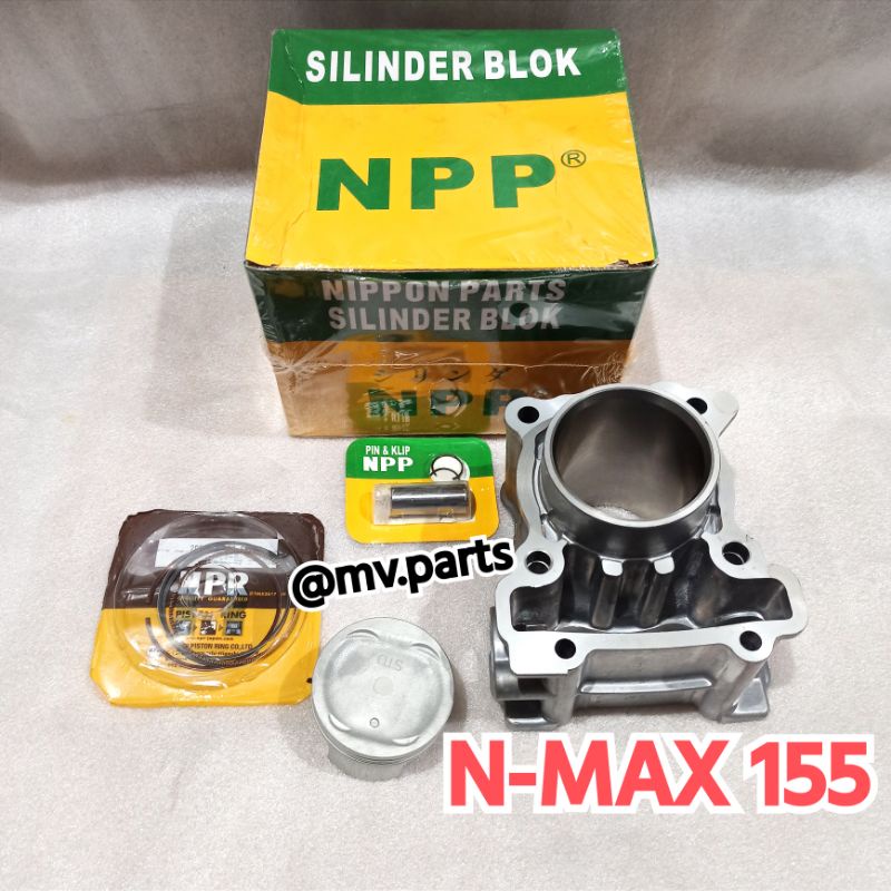 Jual Blok Seher Slinder buring Piston kit Yamaha Nmax N max Aerox 155