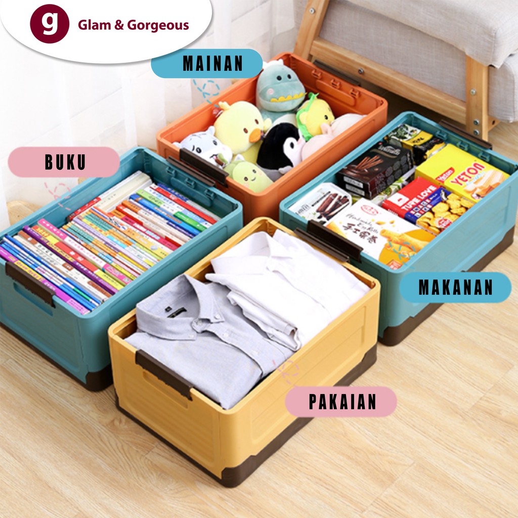 Jual Container Box Plastik Kotak Penyimpanan Storage Box Mainan Anak ...