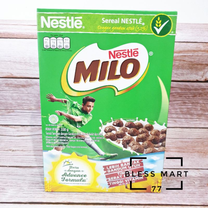 Jual Nestle Milo Balls Sereal 330gr / Cereal Coklat Chocolate | Shopee ...