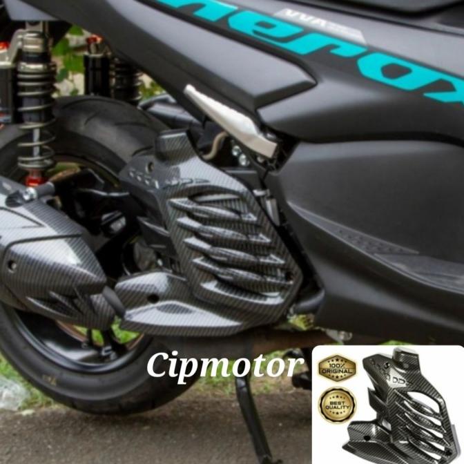 Jual Cover Tutup Radiator New Aerox 155 Connected 2021 Carbon Nemo ...
