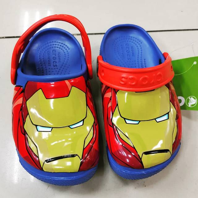 Crocs iron best sale man light up