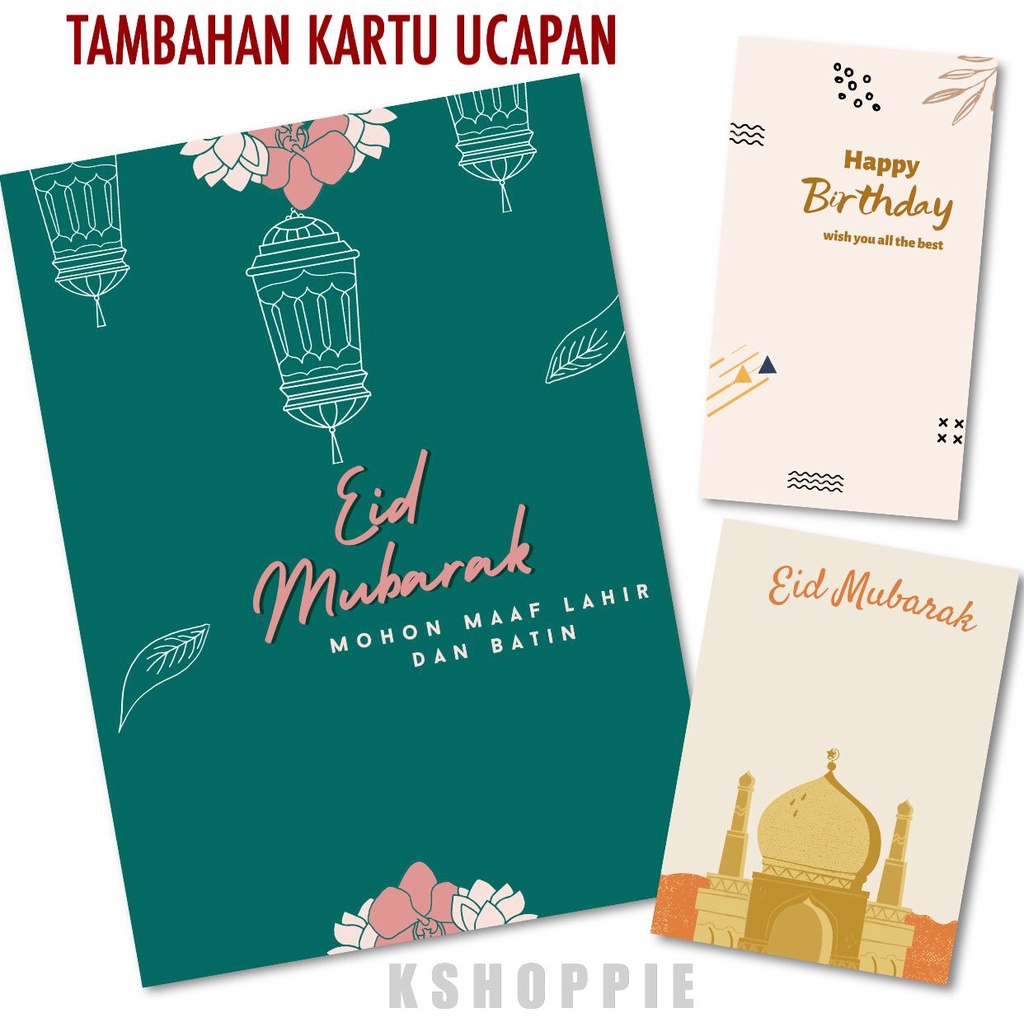 Jual Tambahan Kartu Ucapan / Gift Card / Hampers Wedding Gift / Nikahan ...