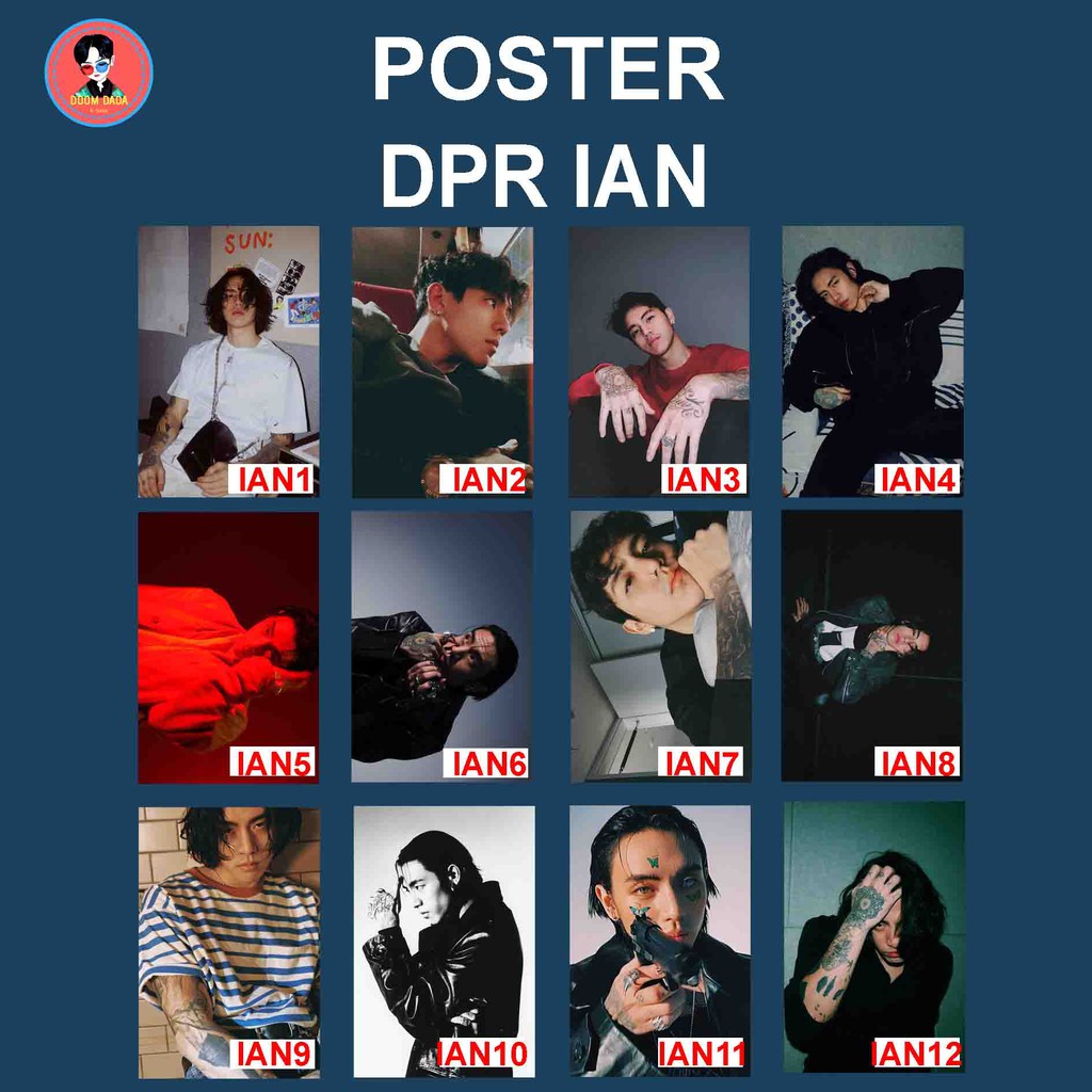 Jual Poster DPR IAN Rapper Korea / Poster DPR LIVE Rapper Korea ...