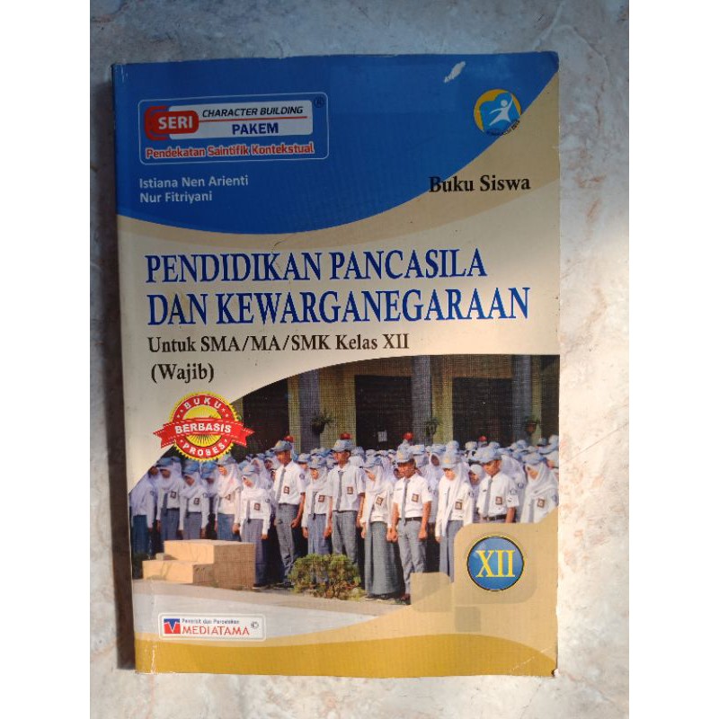 Jual Buku Pelajaran Pendidikan Pancasila Dan Kewarganegaraan Kelas 12 ...