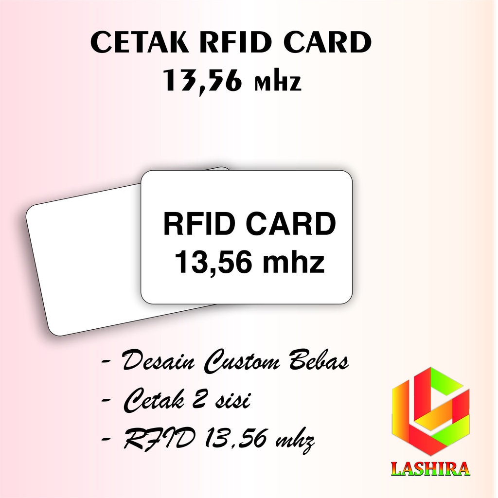 Jual Cetak RFID 13.56 mhz Read Only print kartu RFID 13,56mhz custom ...