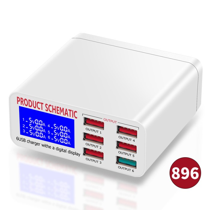 Permanent Fleet Tablet Mount & 30W 2-Port Quick Charge 3.0 and USB-A Fixed Install Charger (sku 57105)