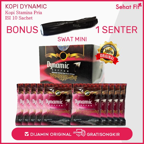 Jual Kopi Dinamic Kopi Kesehatan Original 10 Sachet Terbaru Shopee