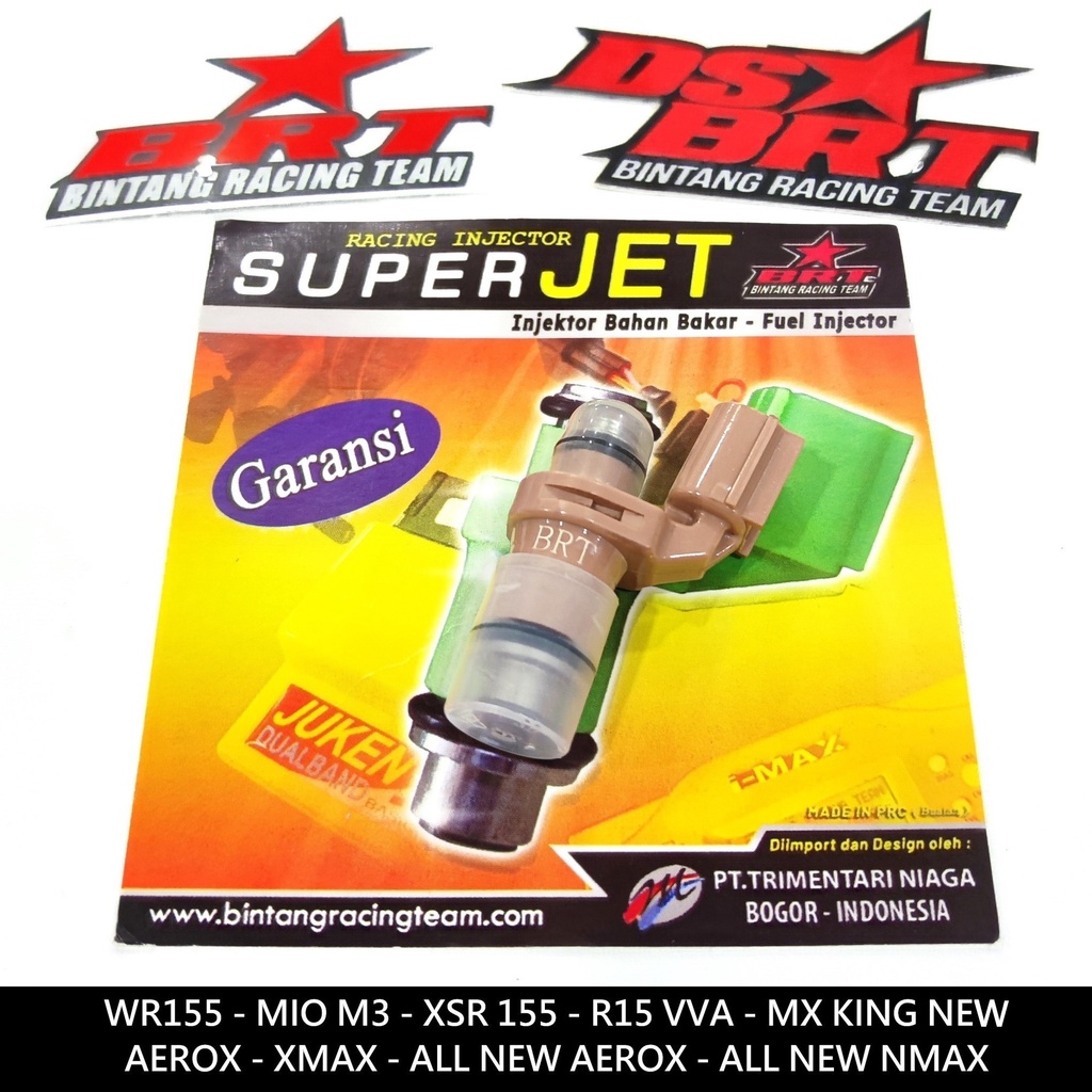 Jual INJEKTOR INJECTOR BRT WR XSR New NMAX AEROX MX KING MIO M3 VIXION ...