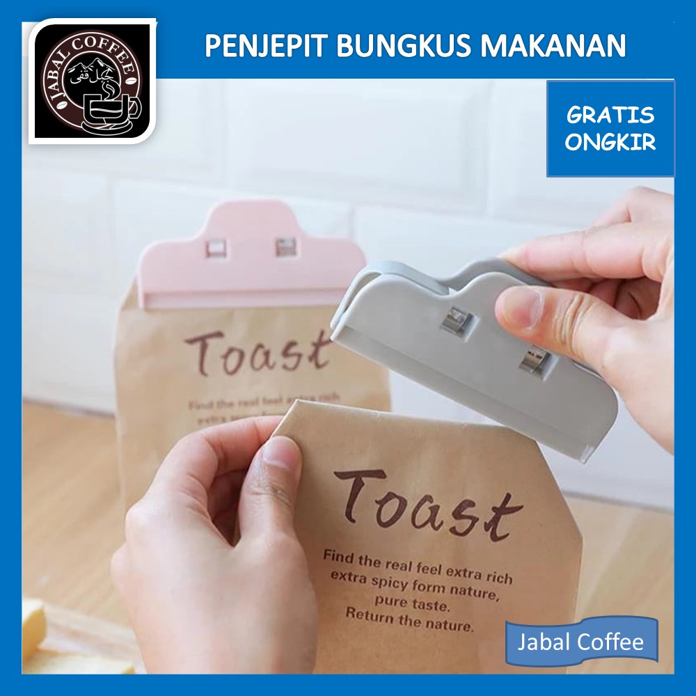 Jual Penjepit Kemasan Makanan Klip Bungkus Makanan Segel Jumbo Penjepit ...
