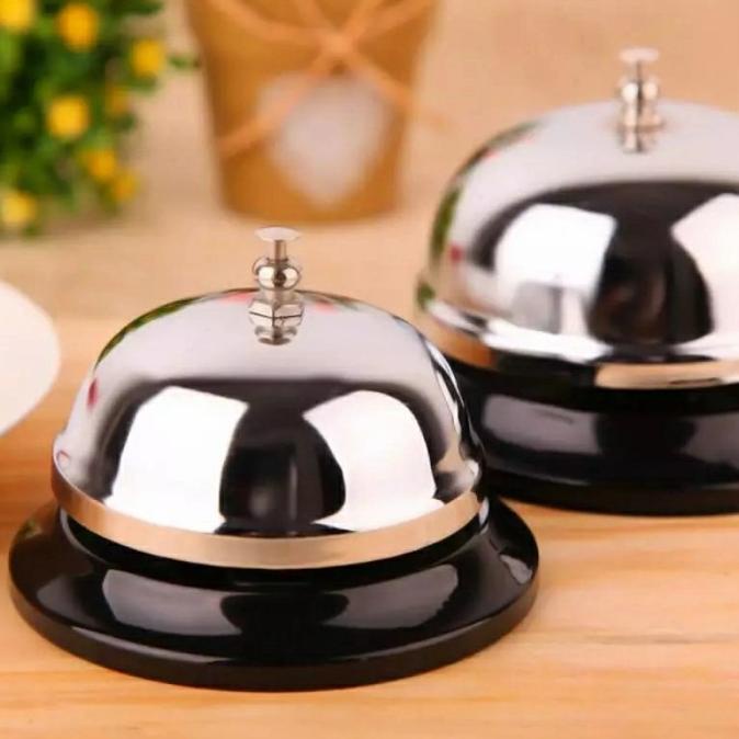 Jual Bel Meja Desk Call Front Desk Restoran Hotel Kasir Tamu stainless