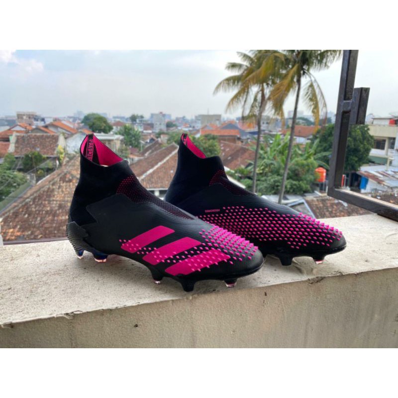 Jual Sepatu Bola Adidas Predator Mutator 20 Black Pink Fg Shopee