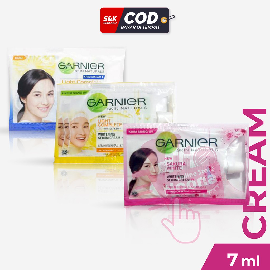 Jual Garnier Cream Sachet 7ML Shopee Indonesia