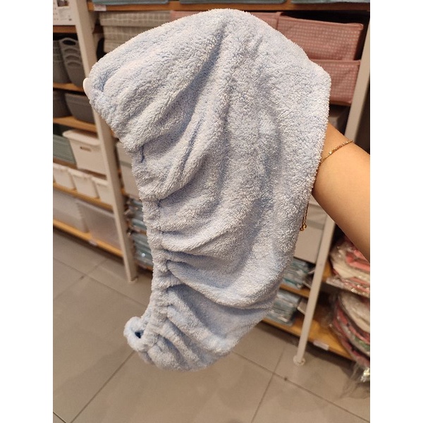 Jual Miniso Hair Drying Towel (47*23cm) | Shopee Indonesia