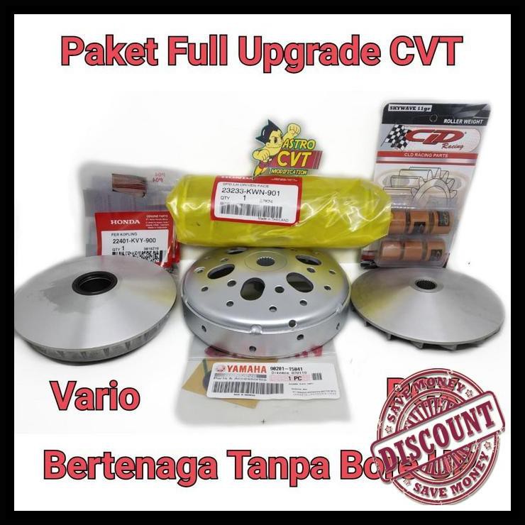 Jual Full Spek Cvt Upgrade Vario 125 Vario 150 Pcx 125 Pcx 150 Lokal Vario 125 Ready 1595