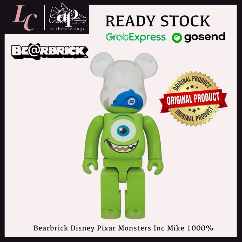 Jual Bearbrick Disney Pixar Monsters Inc Mike Sulley 1000% | Be