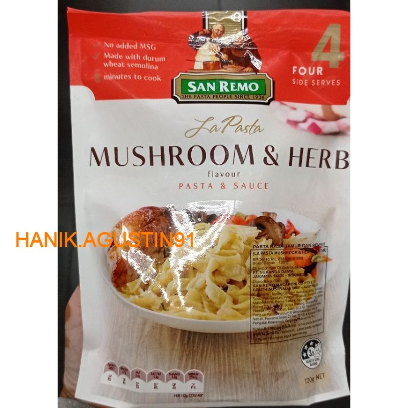 Manisan 750ml pasta lavamani