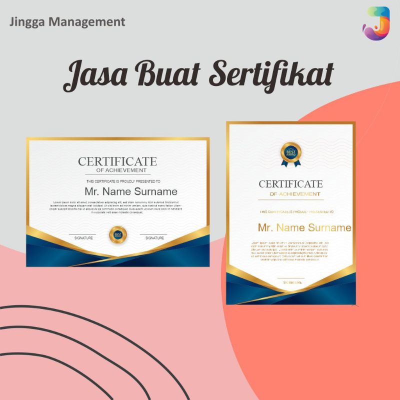 Jual Jasa Design Sertifikat Dan Piagam Murah Shopee Indonesia