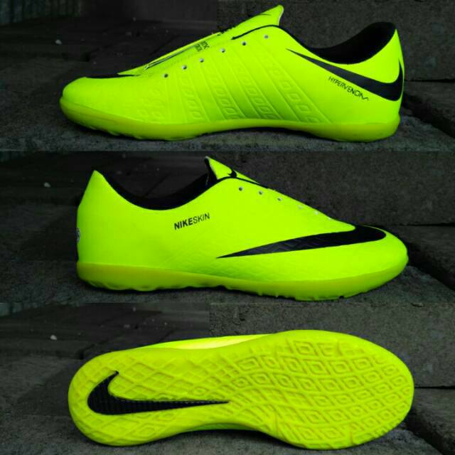 Sepatu futsal shop nike hypervenom hijau