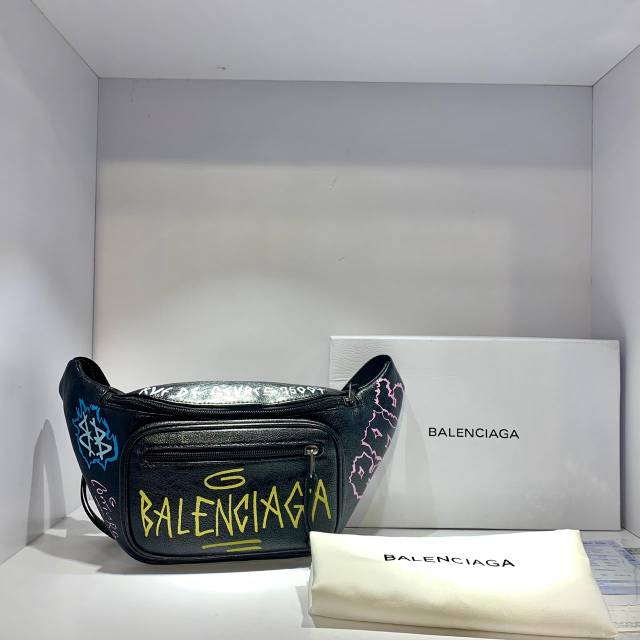 Balenciaga waist bag original hot sale