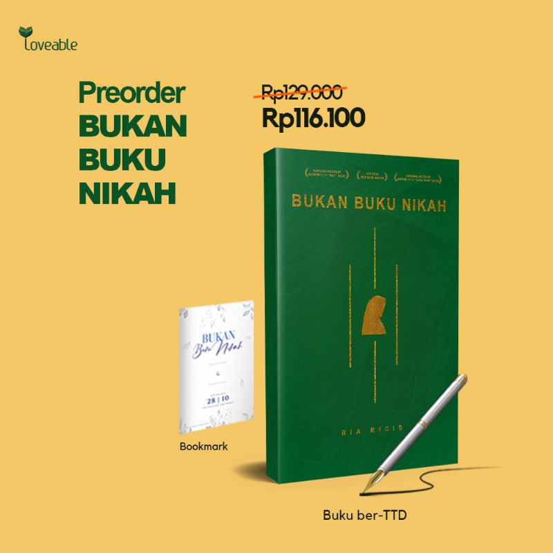 Jual Bukan Buku Nikah by Ria Ricis EDISI TTD PENULIS + BONUS | Shopee ...