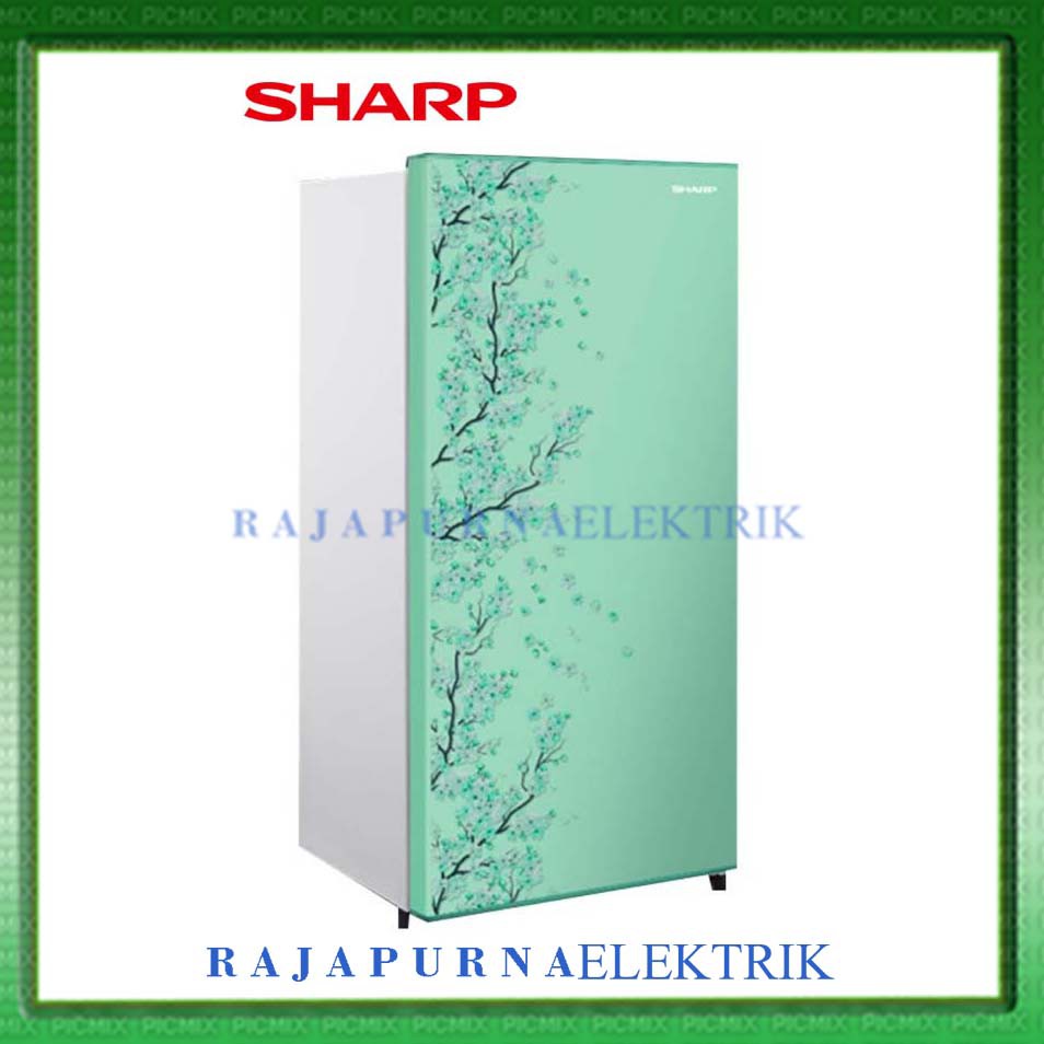 Jual Kulkas 1 Pintu Sharp 166 Liter Sj N182d Garansi Resmi Ori Shopee