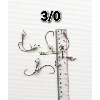 Decoy Worm 25KG Wide Gap Offset Worm Hooks - Size 4/0 di Jdm Lures  Indonesia | Tokopedia