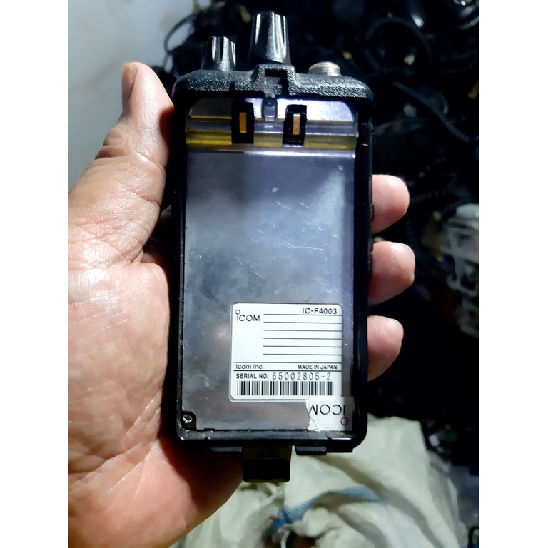 Jual Mesin Icom F4003 Normal Frekuensi 350Mhz sd 400Mhz Sudah di test ...