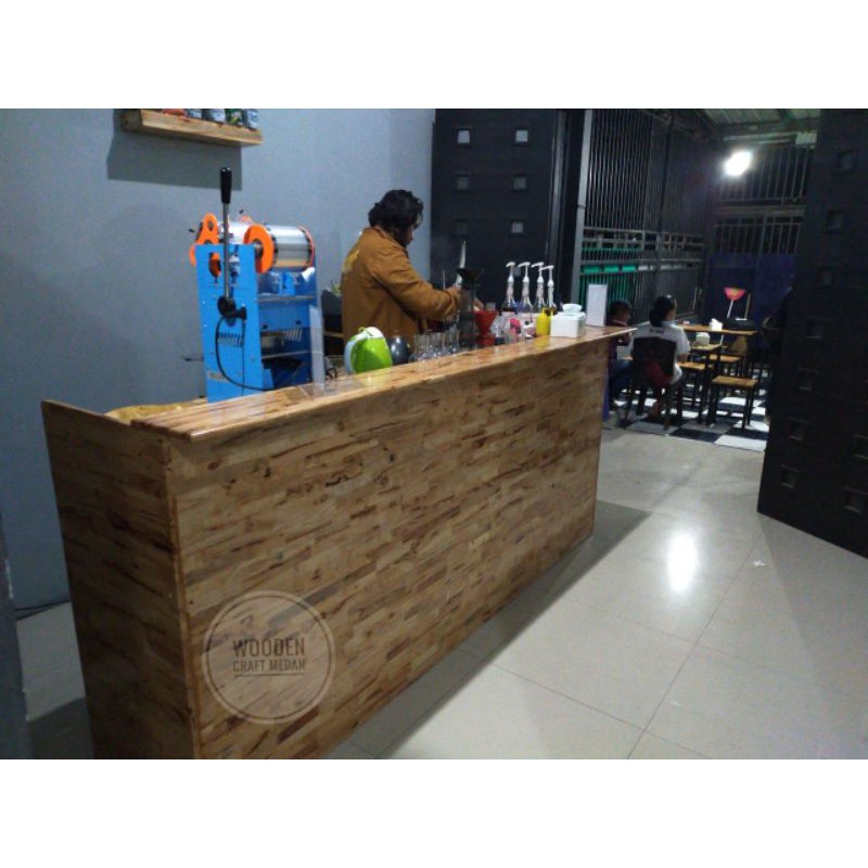 Jual Meja Bartender Meja Barista Meja Bar Tempahan Shopee Indonesia 