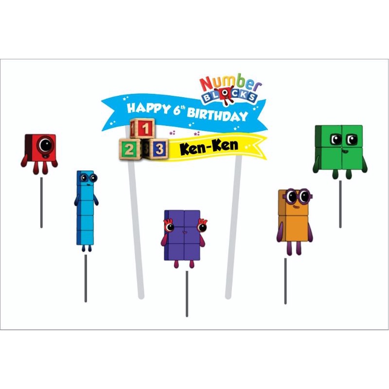 Jual Topper Number Blocks / Numblocks PAKE NAMA | Shopee Indonesia