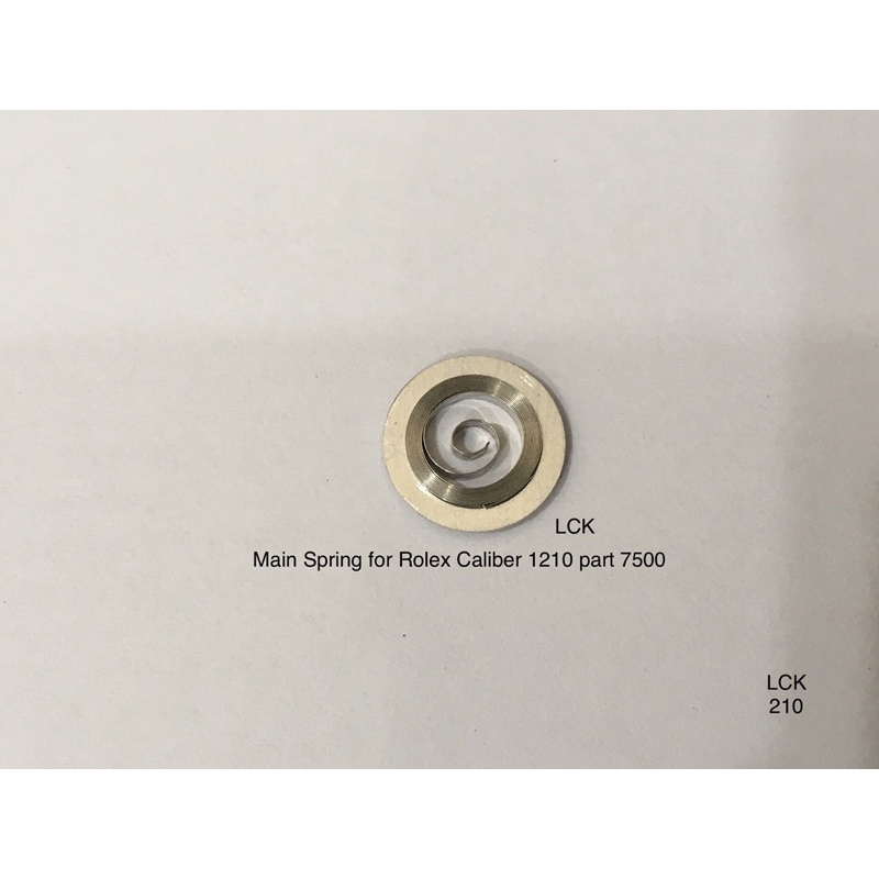 Jual Main Spring For Rolex 1210 Watch Part 7500 ( Per Jalan untuk Jam ...