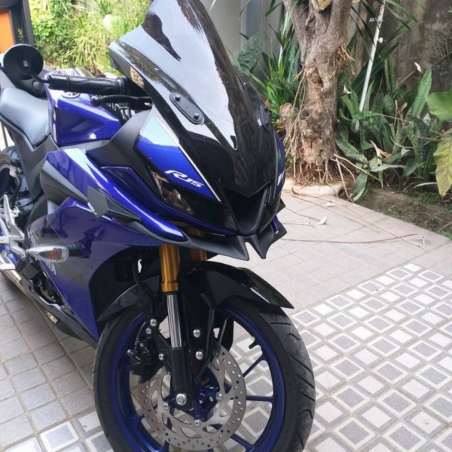 Jual Winglet Yamaha R15 V3 Hitam Doff Merah Biru Kuning Putih Bahan ...