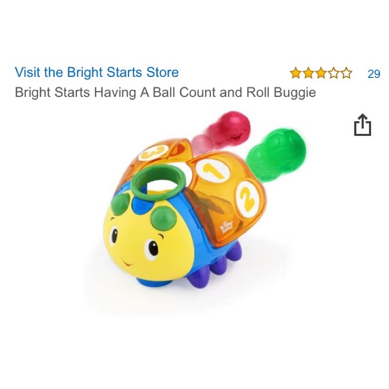 Jual Bright starts Having a ball Count and Roll buggie Shopee Indonesia