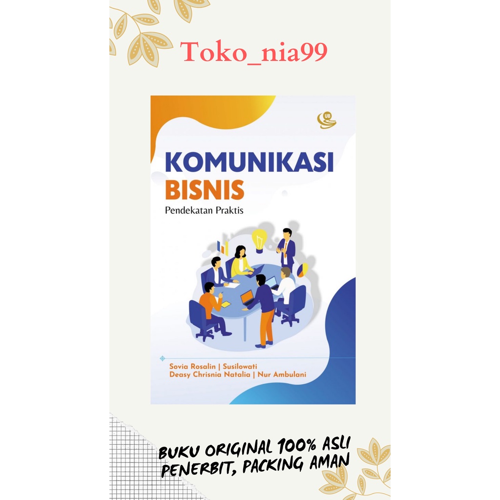 Jual Buku ORI Komunikasi Bisnis Pendekatan Praktis | Shopee Indonesia